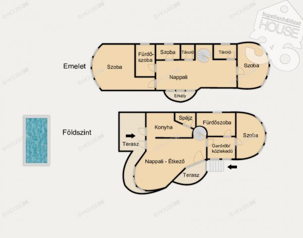 Eladó családi ház, Kecskeméten 135.9 M Ft, 4 szobás