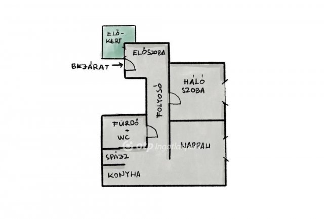 Eladó téglalakás, Budapesten, IV. kerületben 59.9 M Ft, 2 szobás