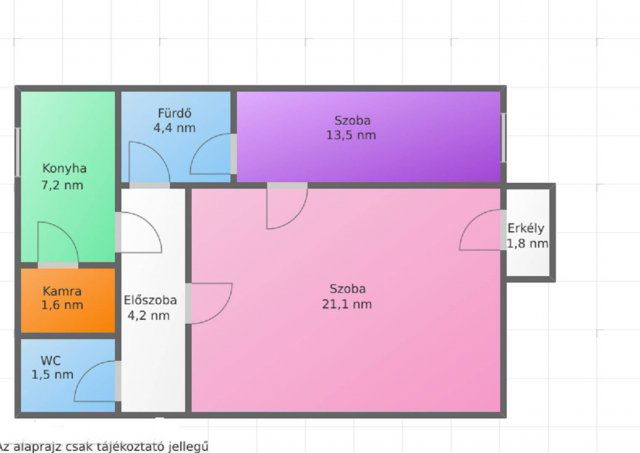 Eladó téglalakás, Salgótarjánban, Alagút utcában 19.9 M Ft