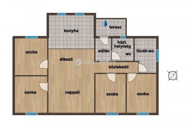 Eladó családi ház, Kecskeméten 86.9 M Ft, 5 szobás