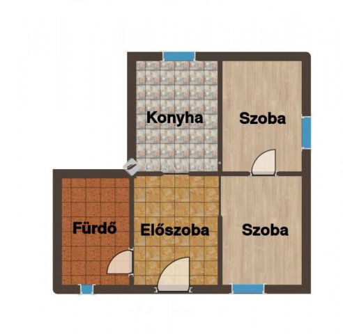 Eladó családi ház, Gyálon, Könyves Kálmán utcában 54.9 M Ft