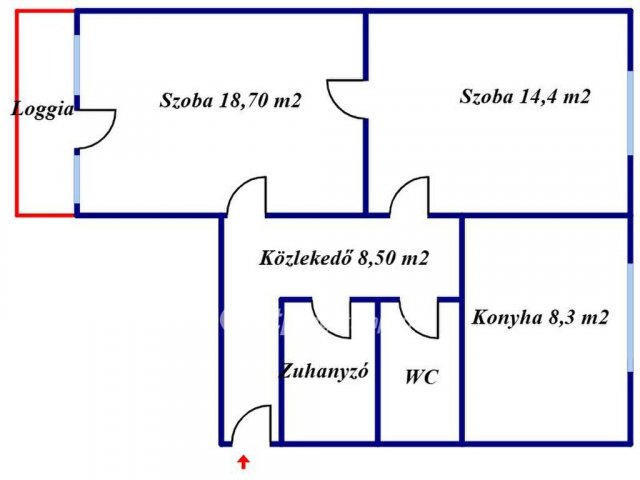Eladó téglalakás, Kisvárdán 42 M Ft, 2 szobás