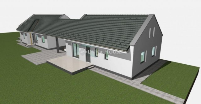 Eladó ikerház, Dánszentmiklóson 73.8 M Ft, 3 szobás