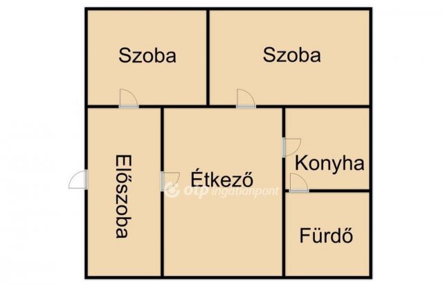 Eladó családi ház, Újfehértón 37 M Ft, 2 szobás