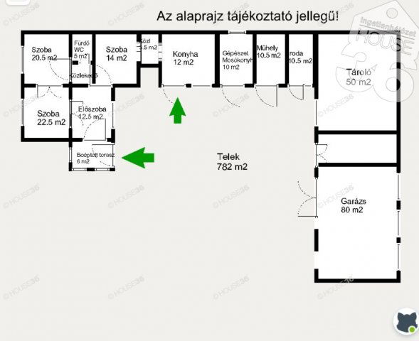 Eladó családi ház, Nagykőrösön 64.5 M Ft, 3 szobás