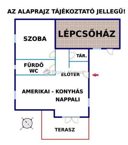 Eladó téglalakás, Monorierdőn 53.9 M Ft, 2 szobás