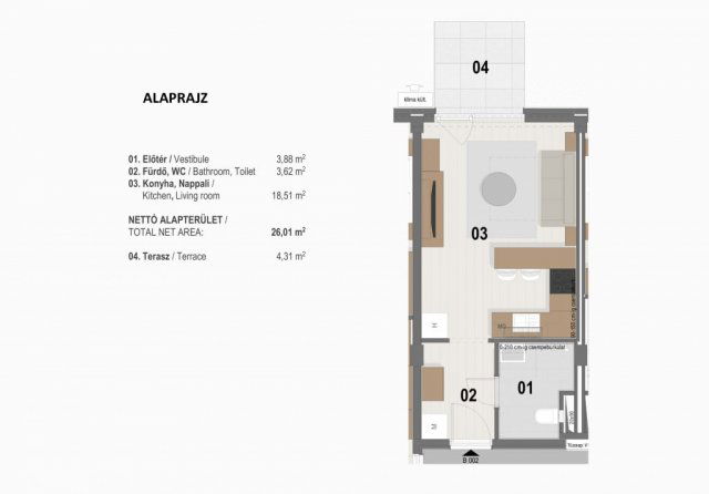 Eladó téglalakás, Budapesten, VIII. kerületben, Dankó utcában