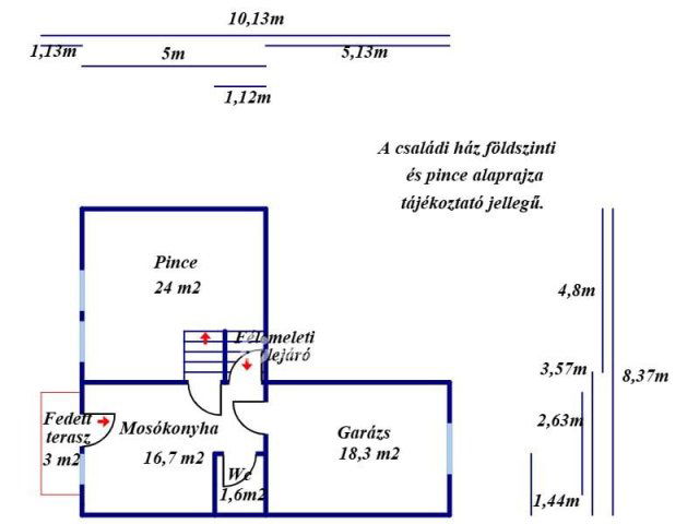 Eladó családi ház, Tiszakécskén 49.9 M Ft, 3 szobás