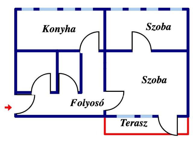 Eladó panellakás, Mátészalkán 31 M Ft, 2 szobás