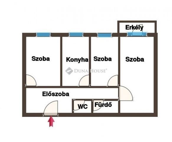 Eladó panellakás, Budapesten, XVI. kerületben 61.9 M Ft, 3 szobás