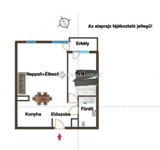 Eladó téglalakás, Budapesten, IX. kerületben 92.5 M Ft, 2 szobás