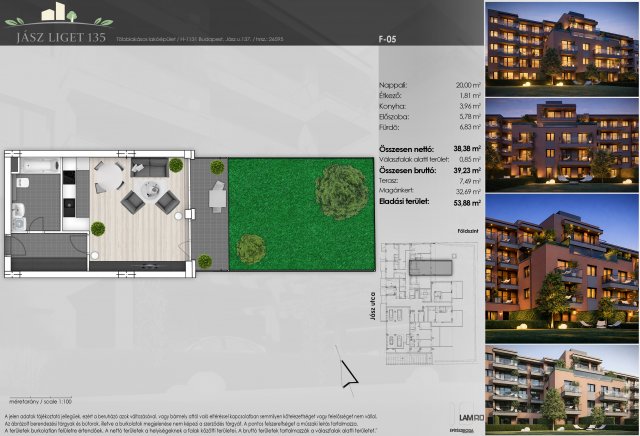 Eladó téglalakás, Budapesten, XIII. kerületben, Jász utcában