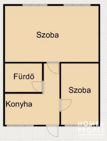 Eladó téglalakás, Szegeden 55 M Ft, 2 szobás