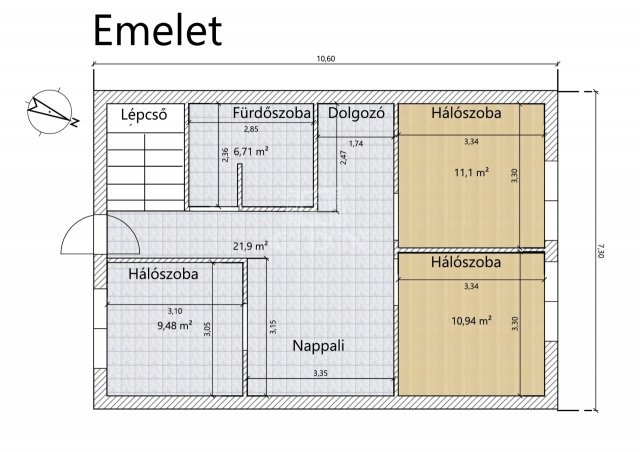 Eladó családi ház, Siófokon 115 M Ft, 6 szobás