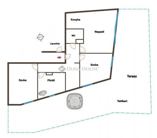 Eladó téglalakás, Balatonföldváron, Motel sétányon 199 M Ft