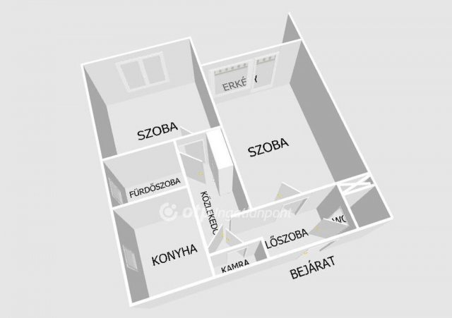 Eladó téglalakás, Egerben 37.9 M Ft, 2 szobás