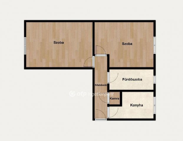 Eladó téglalakás, Debrecenben 57.9 M Ft, 2 szobás