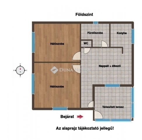 Eladó családi ház, Taksonyon 69.99 M Ft, 3 szobás