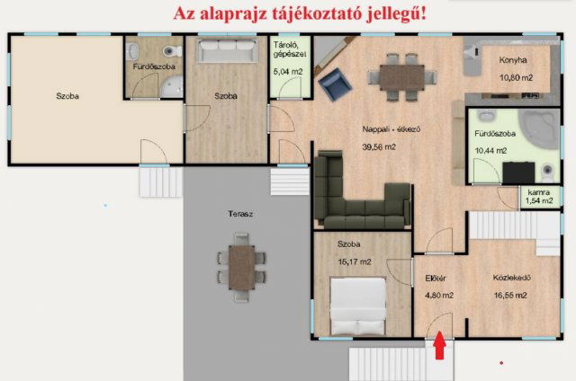 Eladó családi ház, Szigetszentmiklóson 109 M Ft, 6+1 szobás