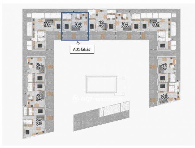 Eladó téglalakás, Tiszafüreden 64.99 M Ft, 2 szobás