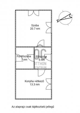 Eladó családi ház, Tápiószelén 25 M Ft, 1 szobás