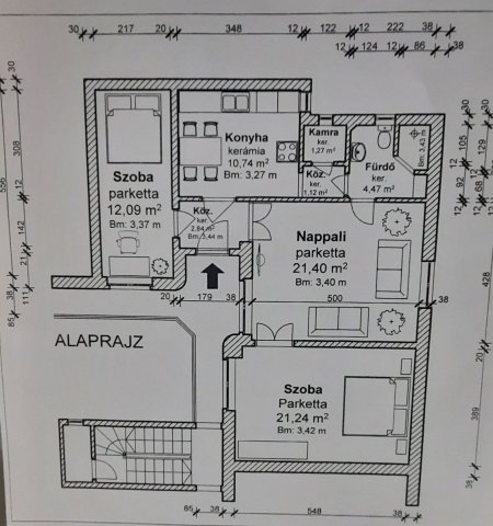 Kiadó téglalakás, albérlet, V. kerületben, Veres Pálné utcában