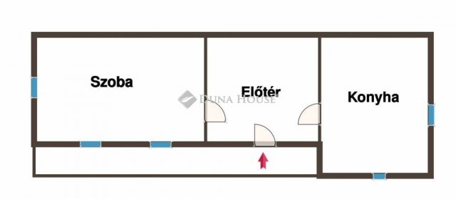 Eladó családi ház, Törtelen 6.9 M Ft, 2 szobás
