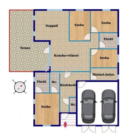 Eladó családi ház, Kecskeméten 109 M Ft, 5 szobás