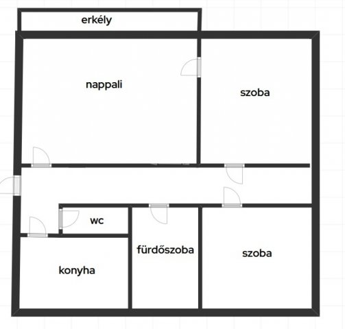 Eladó téglalakás, Zalaegerszegen 37.99 M Ft, 3 szobás