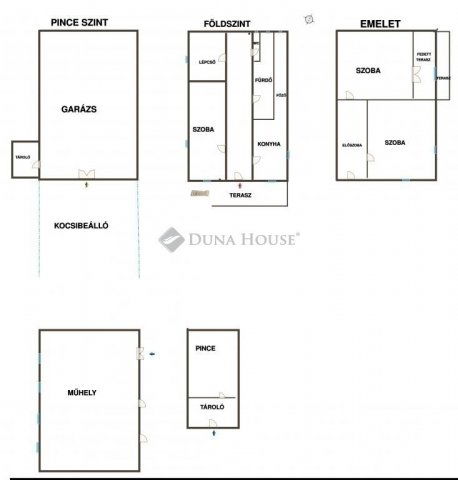Eladó családi ház, Sülysápon 79.9 M Ft, 3 szobás