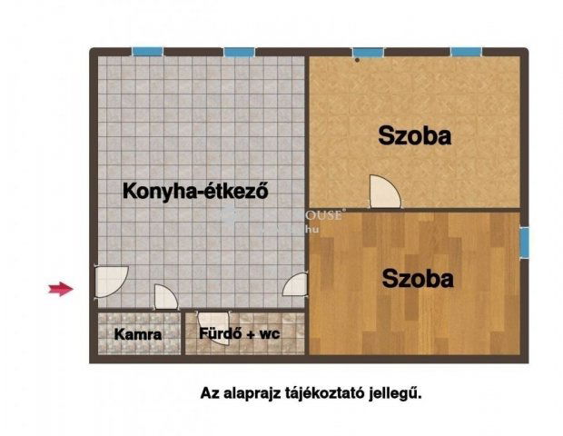 Eladó téglalakás, Kőszegen 28 M Ft, 2 szobás