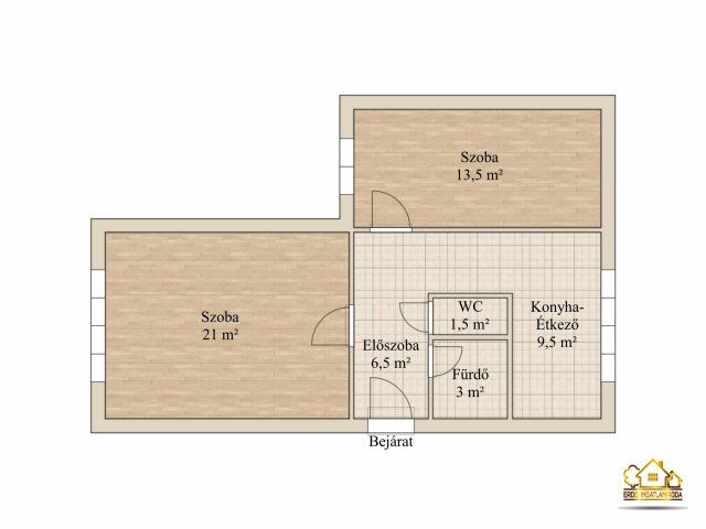 Eladó panellakás, Szigetszentmiklóson 49.1 M Ft, 2 szobás