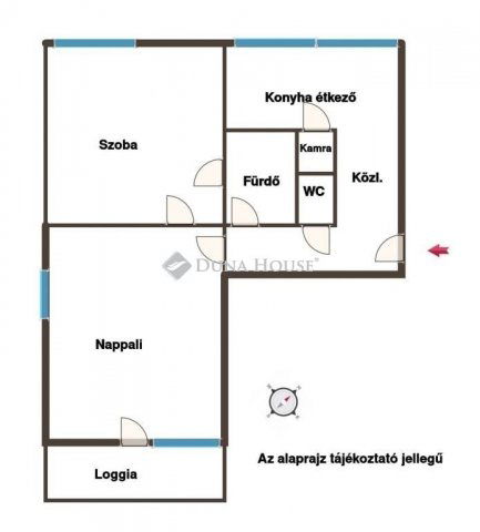 Eladó téglalakás, Halásztelken 52.5 M Ft, 2 szobás
