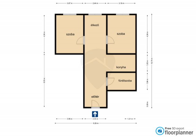 Kiadó téglalakás, albérlet, Budapesten, VIII. kerületben