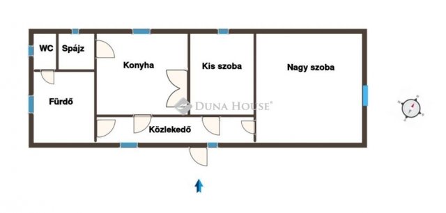 Eladó családi ház, Tárkányban 32 M Ft, 2 szobás