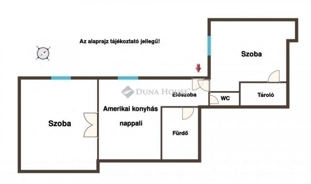 Eladó téglalakás, Budapesten, VII. kerületben 87.5 M Ft