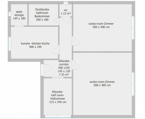 Eladó családi ház, Egerben 80 M Ft, 3 szobás