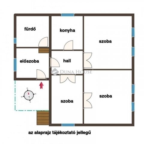 Eladó családi ház, Turán 39.99 M Ft, 3 szobás