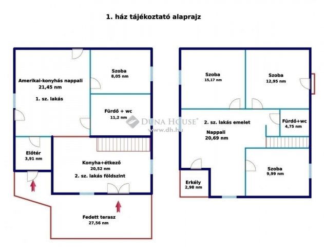 Eladó családi ház, Felsőpakonyban 89.9 M Ft, 9 szobás
