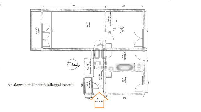 Eladó téglalakás, Ecseren, Arany János utcában 57.9 M Ft