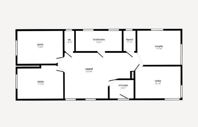 Eladó családi ház, Nyírmadán 26 M Ft, 3 szobás