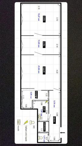 Eladó téglalakás, Budapesten, VIII. kerületben 92 M Ft, 3 szobás