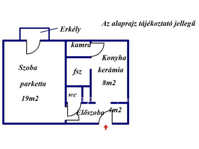 Eladó téglalakás, Salgótarjánban 13.5 M Ft, 1 szobás