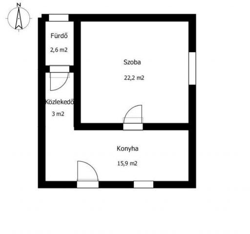 Eladó családi ház, Kunszentmártonban 7.9 M Ft, 1 szobás