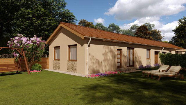 Eladó ikerház, Nyíregyházán 53 M Ft, 3 szobás