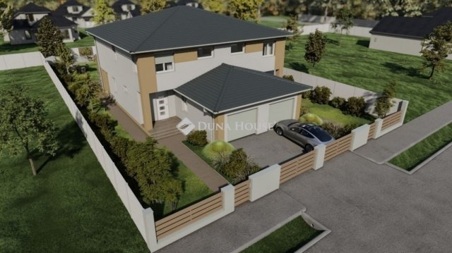 Eladó ikerház, Vecsésen 132 M Ft, 4 szobás