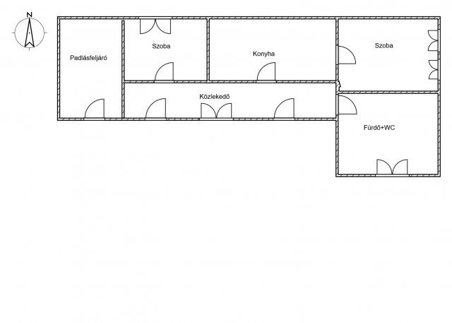 Eladó családi ház, Jánoshalmán 7 M Ft, 2 szobás