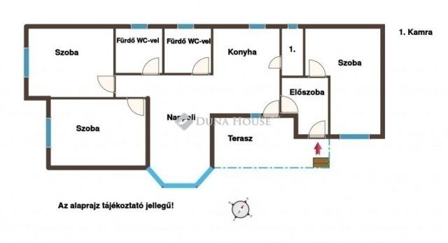 Eladó családi ház, Ócsán 64.5 M Ft, 4 szobás
