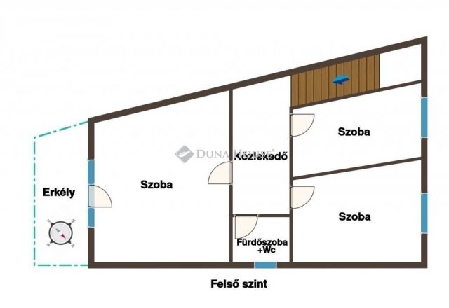 Eladó családi ház, Leányfaluban 89.9 M Ft, 4 szobás