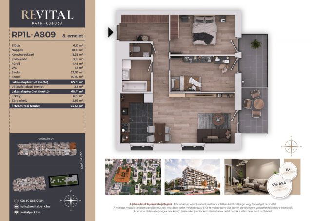 Eladó téglalakás, Budapesten, XI. kerületben, Fehérvári úton